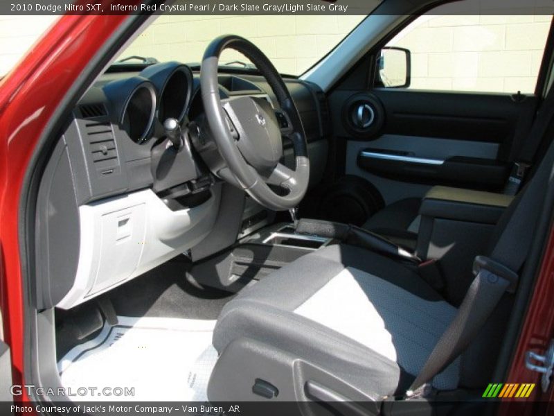 Inferno Red Crystal Pearl / Dark Slate Gray/Light Slate Gray 2010 Dodge Nitro SXT