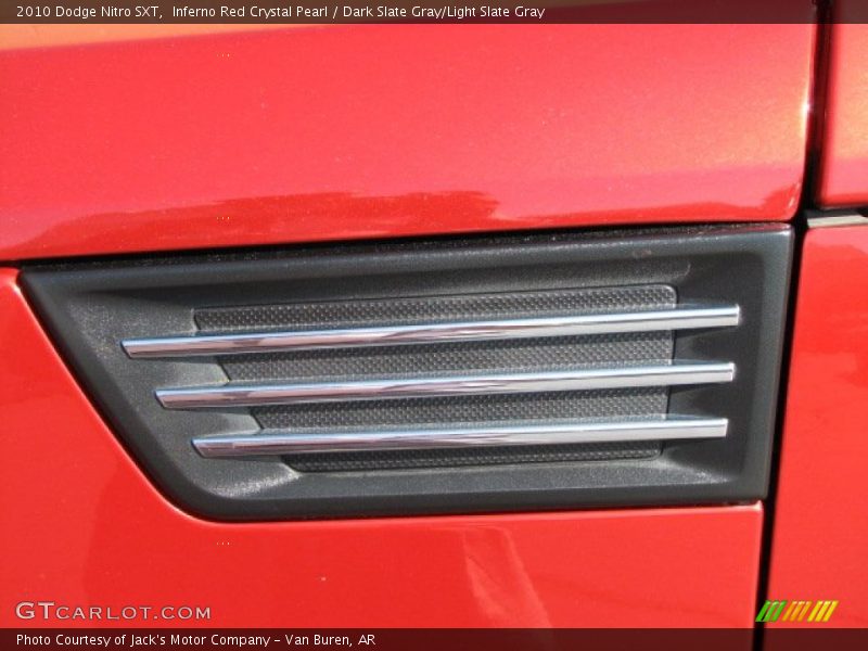 Inferno Red Crystal Pearl / Dark Slate Gray/Light Slate Gray 2010 Dodge Nitro SXT