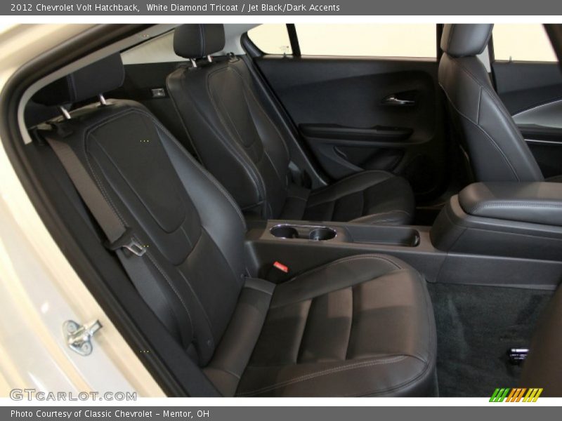 White Diamond Tricoat / Jet Black/Dark Accents 2012 Chevrolet Volt Hatchback