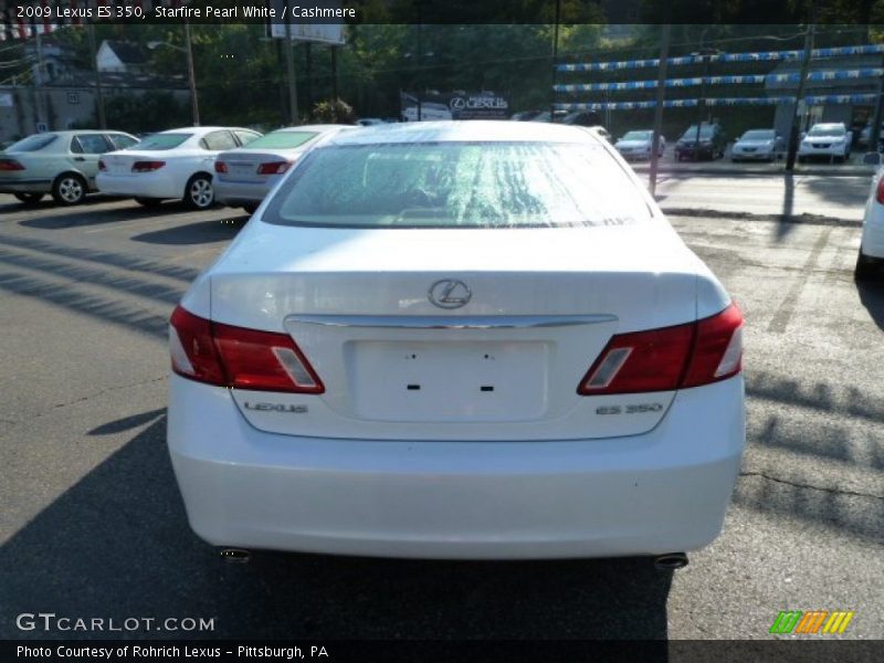 Starfire Pearl White / Cashmere 2009 Lexus ES 350