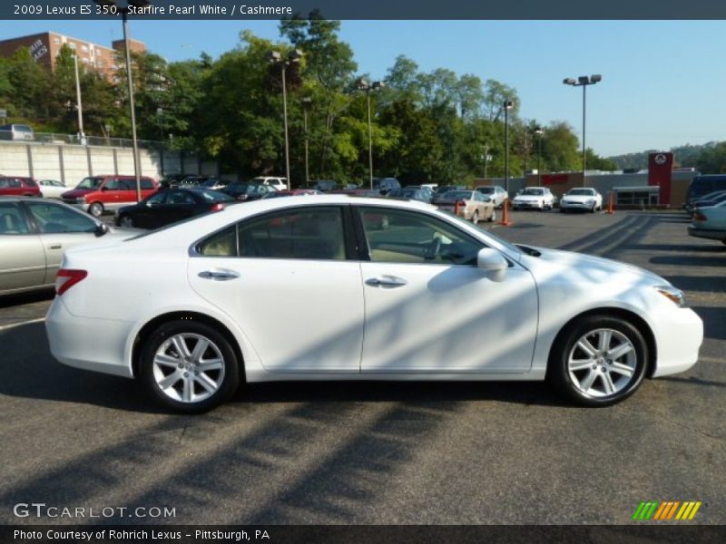 Starfire Pearl White / Cashmere 2009 Lexus ES 350