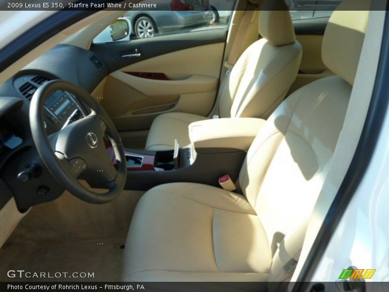 Starfire Pearl White / Cashmere 2009 Lexus ES 350