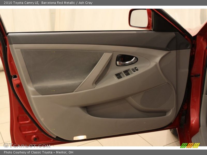 Barcelona Red Metallic / Ash Gray 2010 Toyota Camry LE