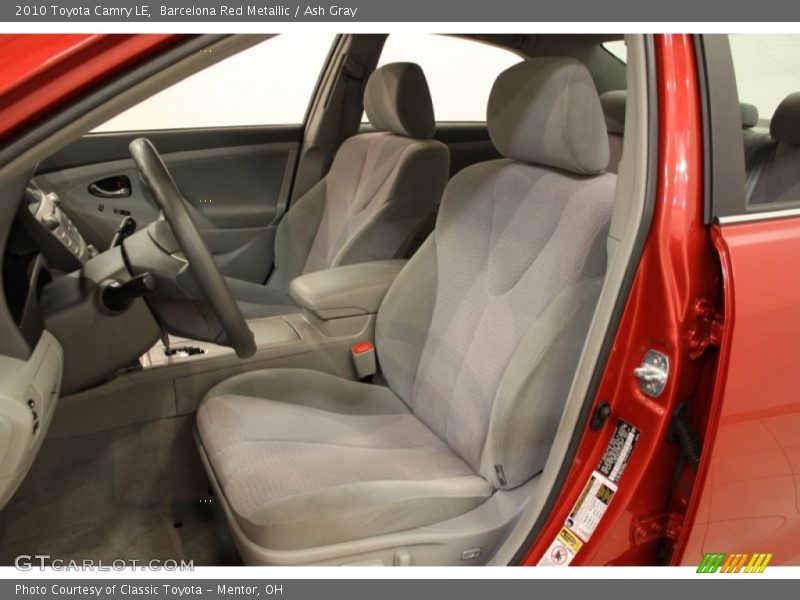 Barcelona Red Metallic / Ash Gray 2010 Toyota Camry LE