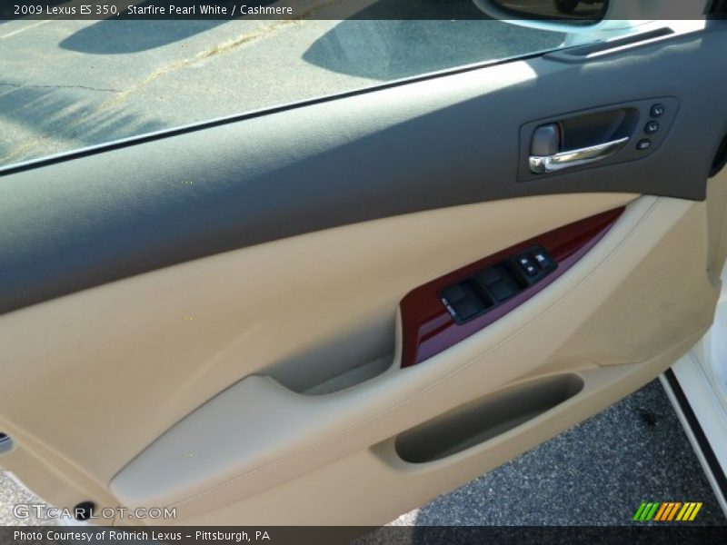 Starfire Pearl White / Cashmere 2009 Lexus ES 350