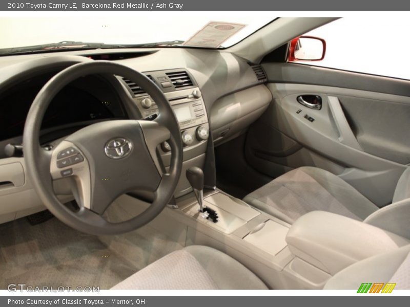 Barcelona Red Metallic / Ash Gray 2010 Toyota Camry LE