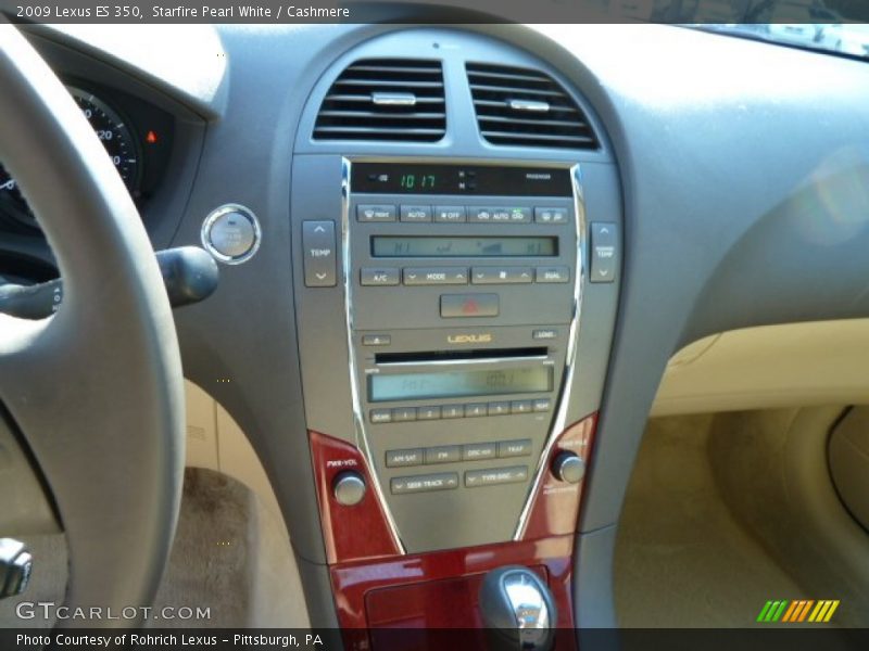 Starfire Pearl White / Cashmere 2009 Lexus ES 350