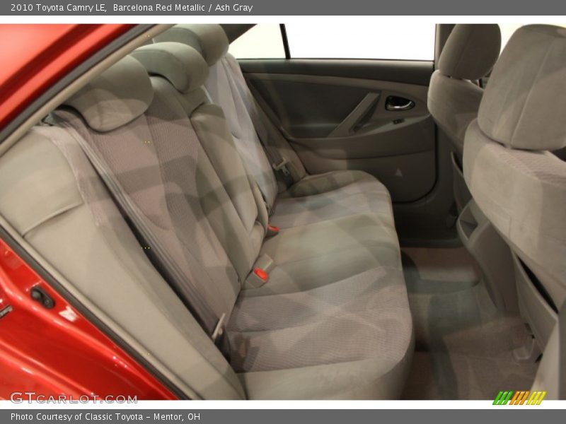 Barcelona Red Metallic / Ash Gray 2010 Toyota Camry LE