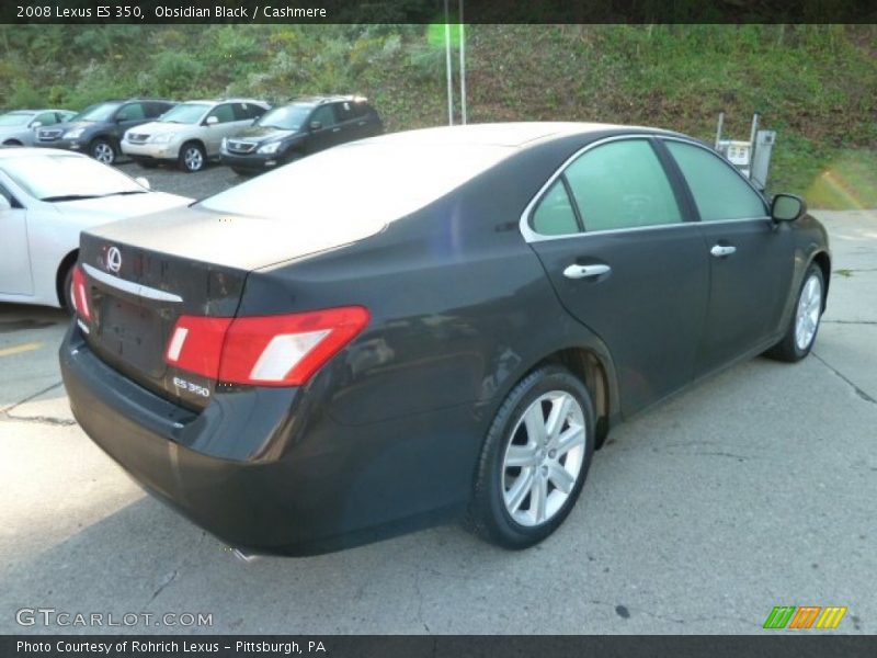 Obsidian Black / Cashmere 2008 Lexus ES 350