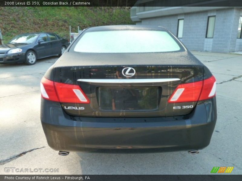 Obsidian Black / Cashmere 2008 Lexus ES 350