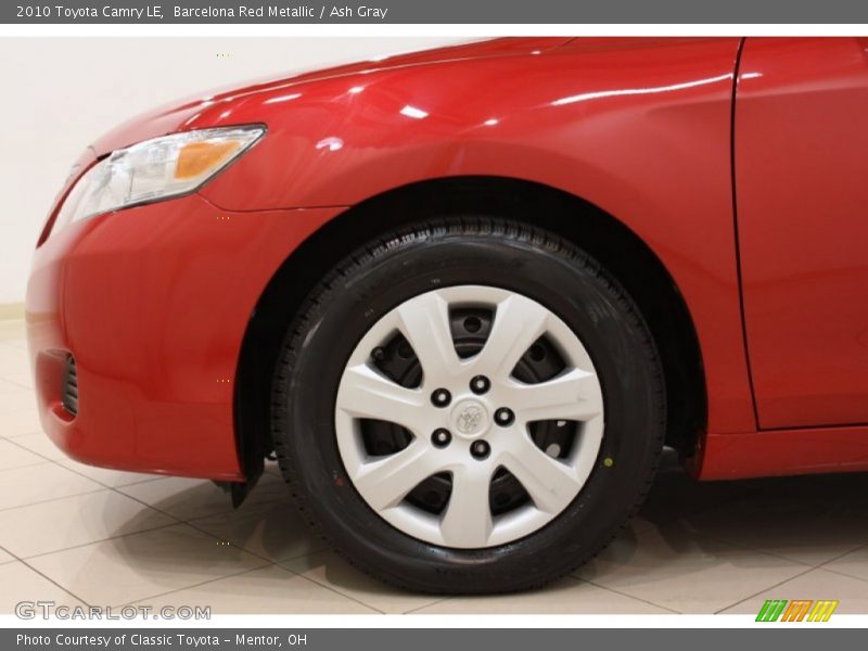 Barcelona Red Metallic / Ash Gray 2010 Toyota Camry LE
