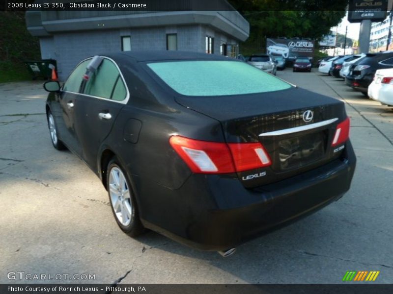 Obsidian Black / Cashmere 2008 Lexus ES 350