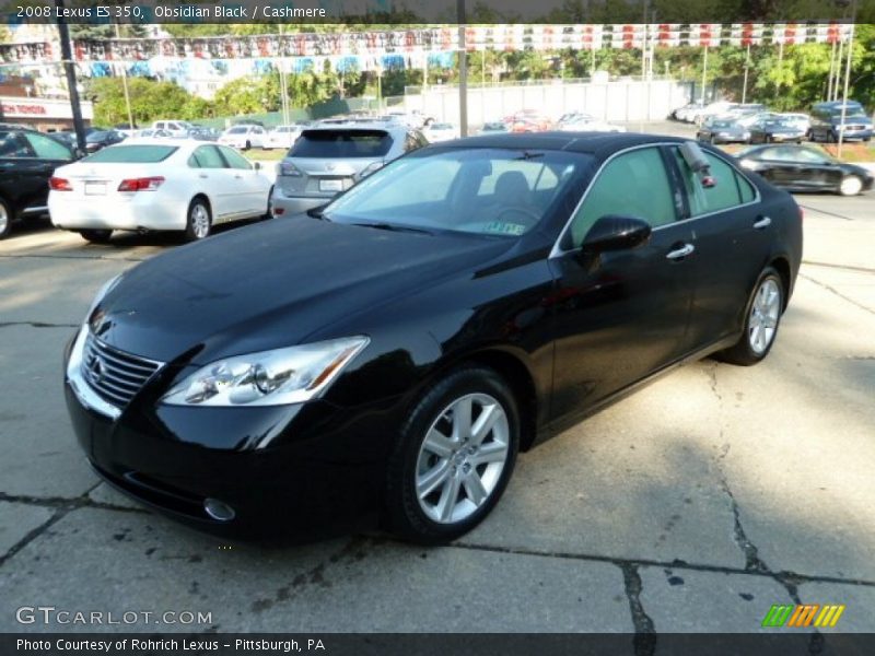 Obsidian Black / Cashmere 2008 Lexus ES 350