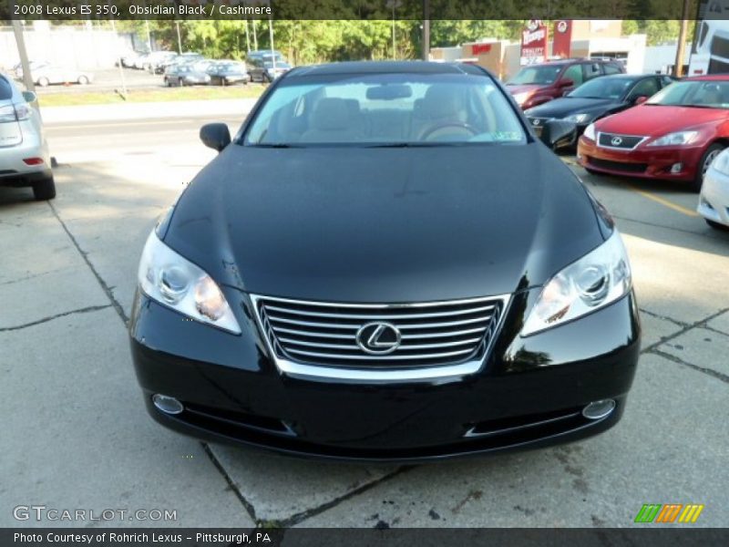Obsidian Black / Cashmere 2008 Lexus ES 350