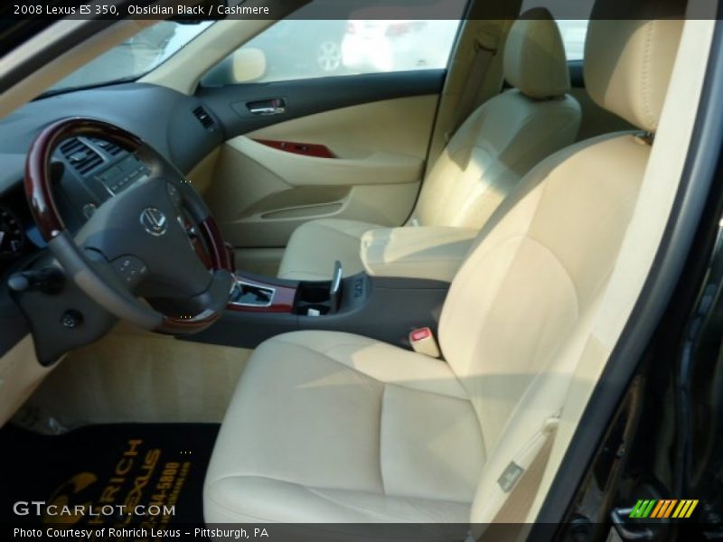 Obsidian Black / Cashmere 2008 Lexus ES 350