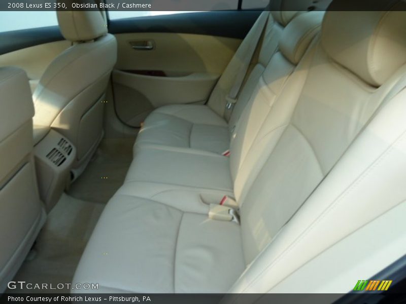 Obsidian Black / Cashmere 2008 Lexus ES 350
