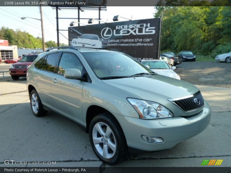 Bamboo Pearl / Ivory 2008 Lexus RX 350 AWD