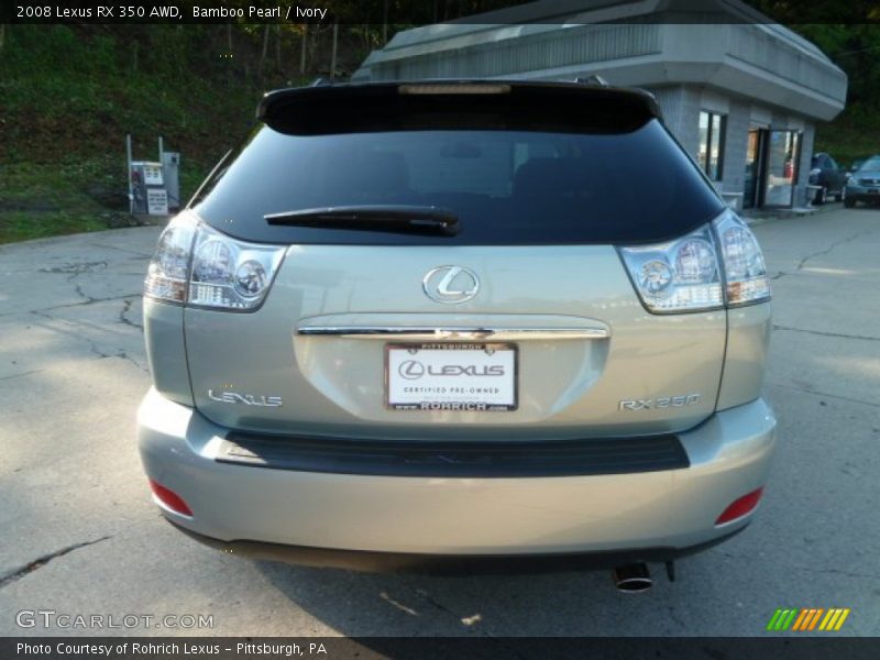 Bamboo Pearl / Ivory 2008 Lexus RX 350 AWD