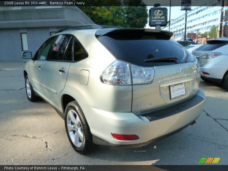 Bamboo Pearl / Ivory 2008 Lexus RX 350 AWD