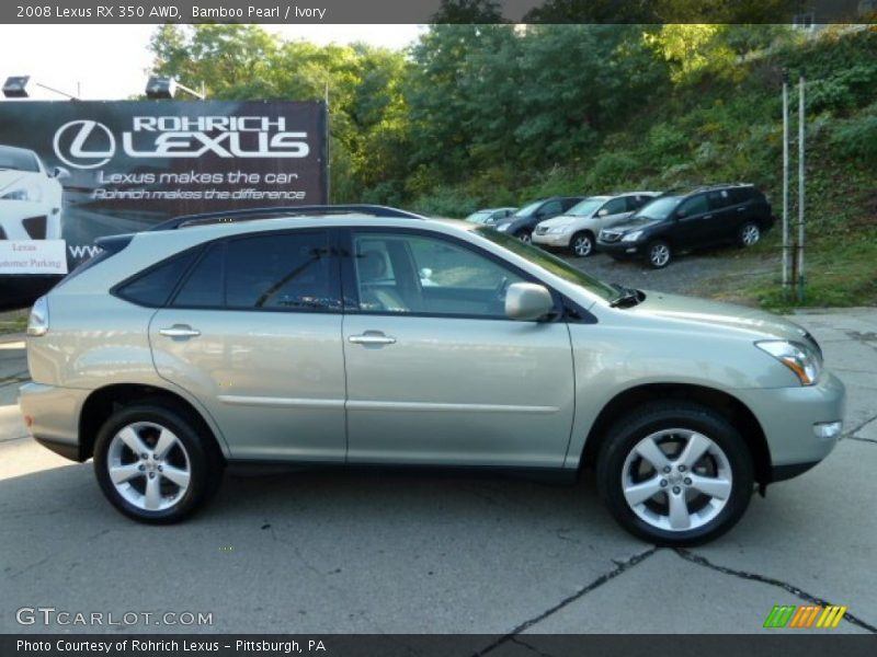 Bamboo Pearl / Ivory 2008 Lexus RX 350 AWD