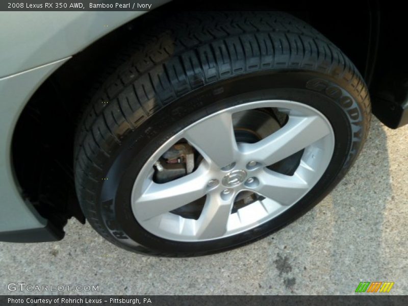 Bamboo Pearl / Ivory 2008 Lexus RX 350 AWD