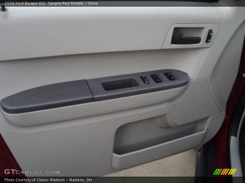 Sangria Red Metallic / Stone 2009 Ford Escape XLS