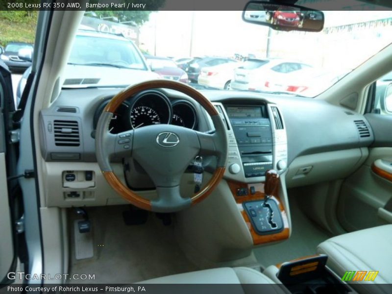 Bamboo Pearl / Ivory 2008 Lexus RX 350 AWD