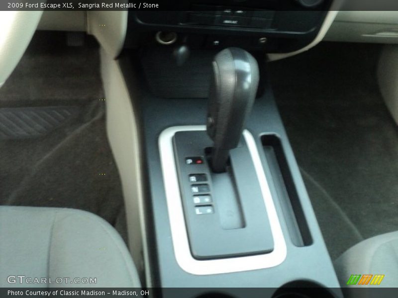 Sangria Red Metallic / Stone 2009 Ford Escape XLS