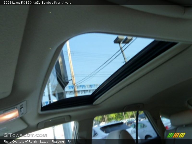 Bamboo Pearl / Ivory 2008 Lexus RX 350 AWD