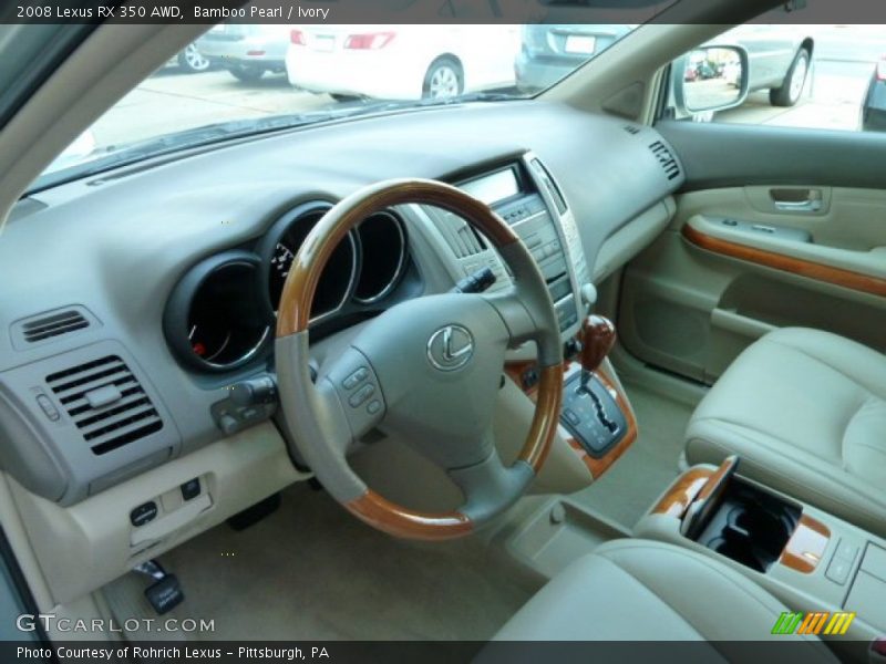 Bamboo Pearl / Ivory 2008 Lexus RX 350 AWD