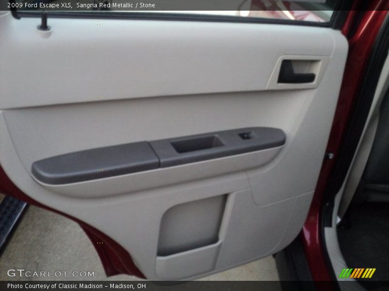 Sangria Red Metallic / Stone 2009 Ford Escape XLS