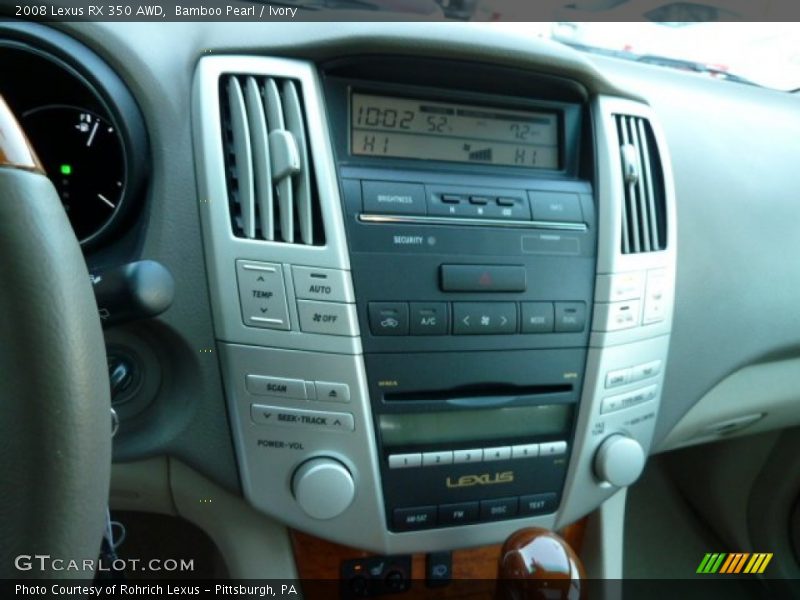 Bamboo Pearl / Ivory 2008 Lexus RX 350 AWD