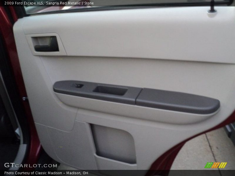 Sangria Red Metallic / Stone 2009 Ford Escape XLS