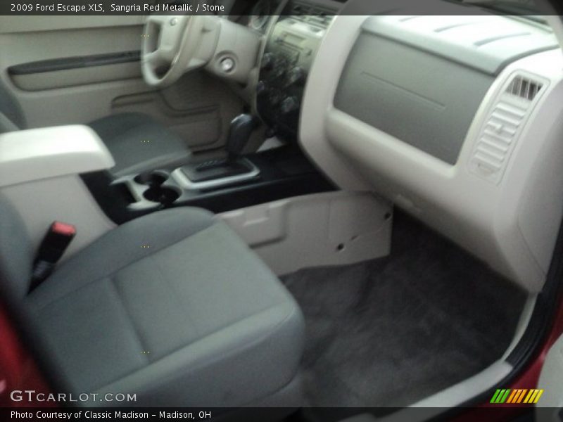 Sangria Red Metallic / Stone 2009 Ford Escape XLS