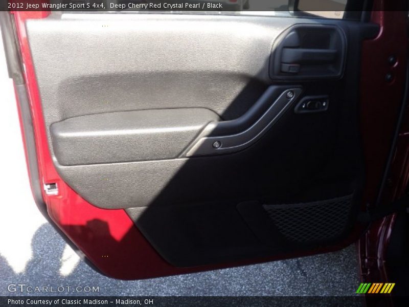 Deep Cherry Red Crystal Pearl / Black 2012 Jeep Wrangler Sport S 4x4