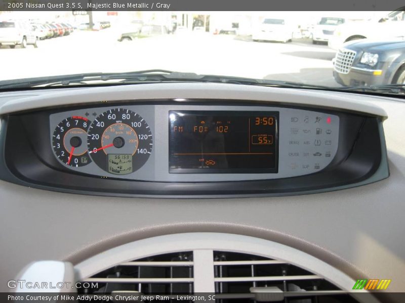 Majestic Blue Metallic / Gray 2005 Nissan Quest 3.5 S