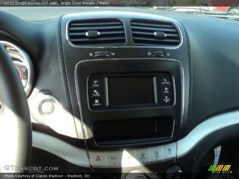Bright Silver Metallic / Black 2012 Dodge Journey SXT AWD