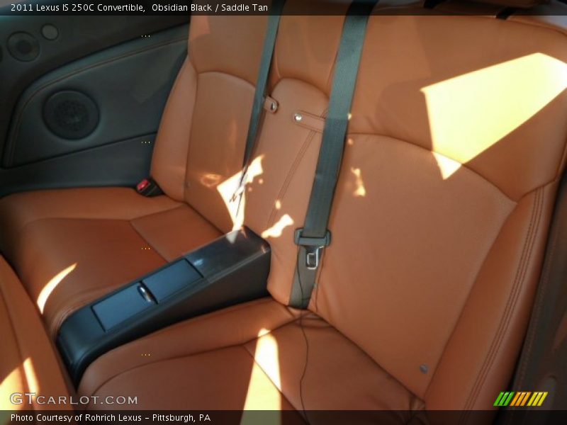 Obsidian Black / Saddle Tan 2011 Lexus IS 250C Convertible