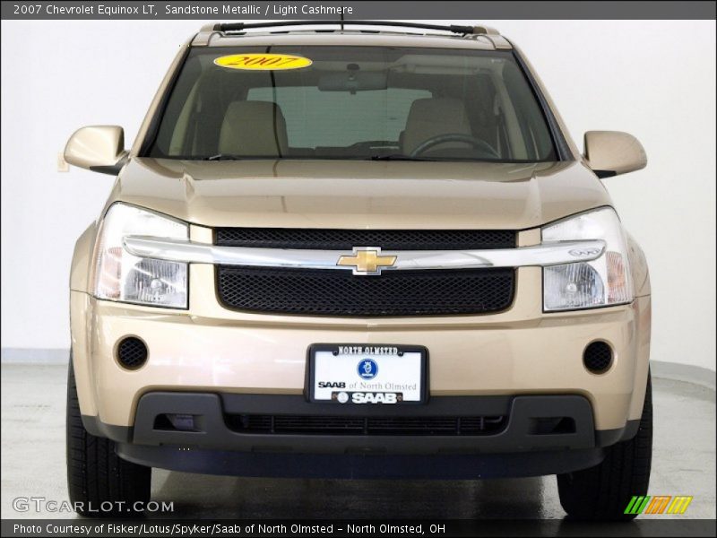 Sandstone Metallic / Light Cashmere 2007 Chevrolet Equinox LT