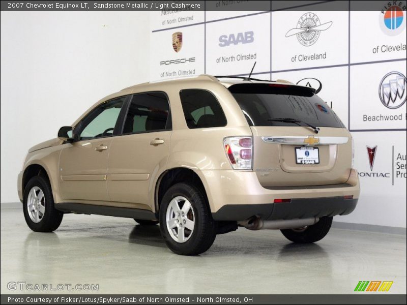 Sandstone Metallic / Light Cashmere 2007 Chevrolet Equinox LT