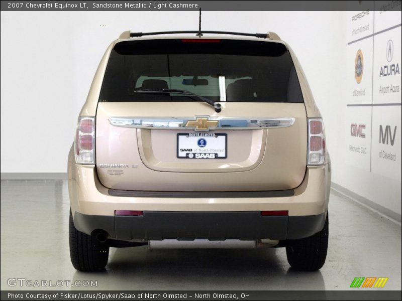 Sandstone Metallic / Light Cashmere 2007 Chevrolet Equinox LT