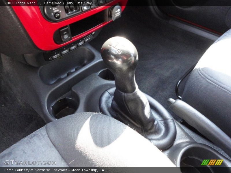 Flame Red / Dark Slate Gray 2002 Dodge Neon ES