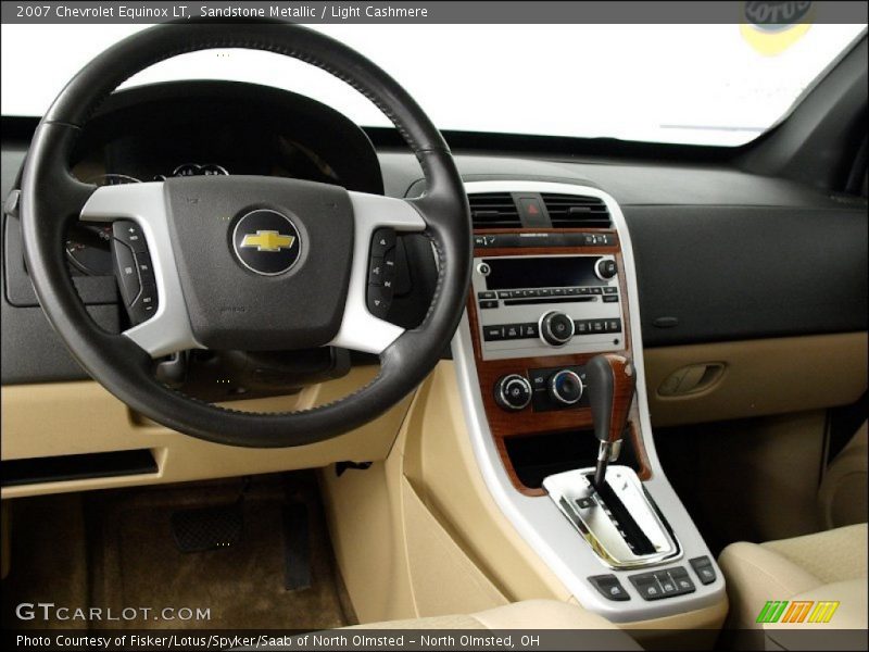 Sandstone Metallic / Light Cashmere 2007 Chevrolet Equinox LT