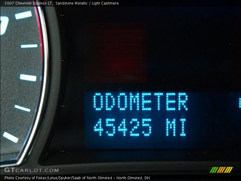 Sandstone Metallic / Light Cashmere 2007 Chevrolet Equinox LT