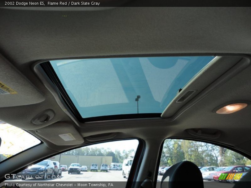 Flame Red / Dark Slate Gray 2002 Dodge Neon ES