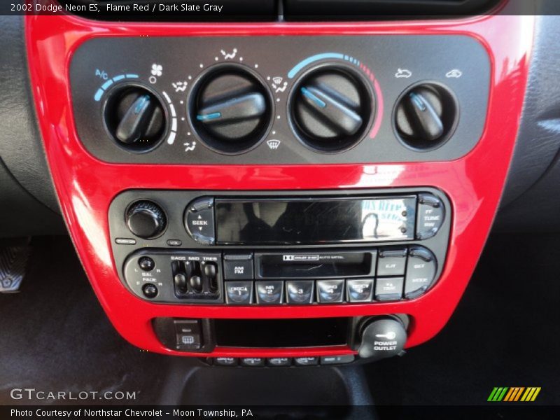 Flame Red / Dark Slate Gray 2002 Dodge Neon ES