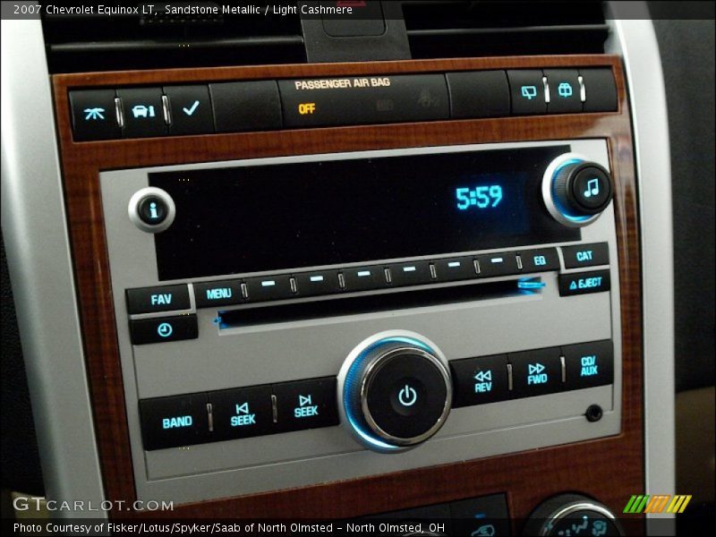 Sandstone Metallic / Light Cashmere 2007 Chevrolet Equinox LT