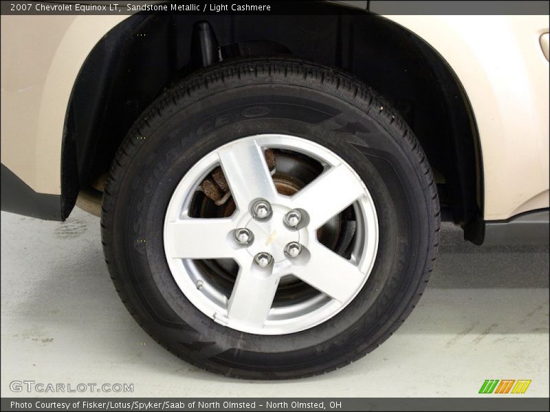 Sandstone Metallic / Light Cashmere 2007 Chevrolet Equinox LT