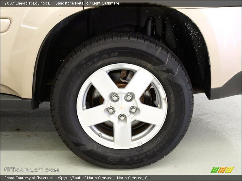 Sandstone Metallic / Light Cashmere 2007 Chevrolet Equinox LT