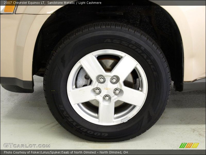 Sandstone Metallic / Light Cashmere 2007 Chevrolet Equinox LT